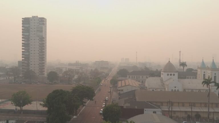 Últimas Notícias 1 Porto Velho continua com a pior qualidade do ar do Brasil em meio a queimadas e seca extrema
