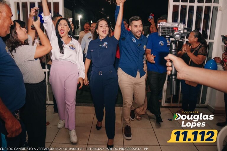 Douglas Lopes, Inicia sua campanha para vereador reunindo centenas de apoiadores