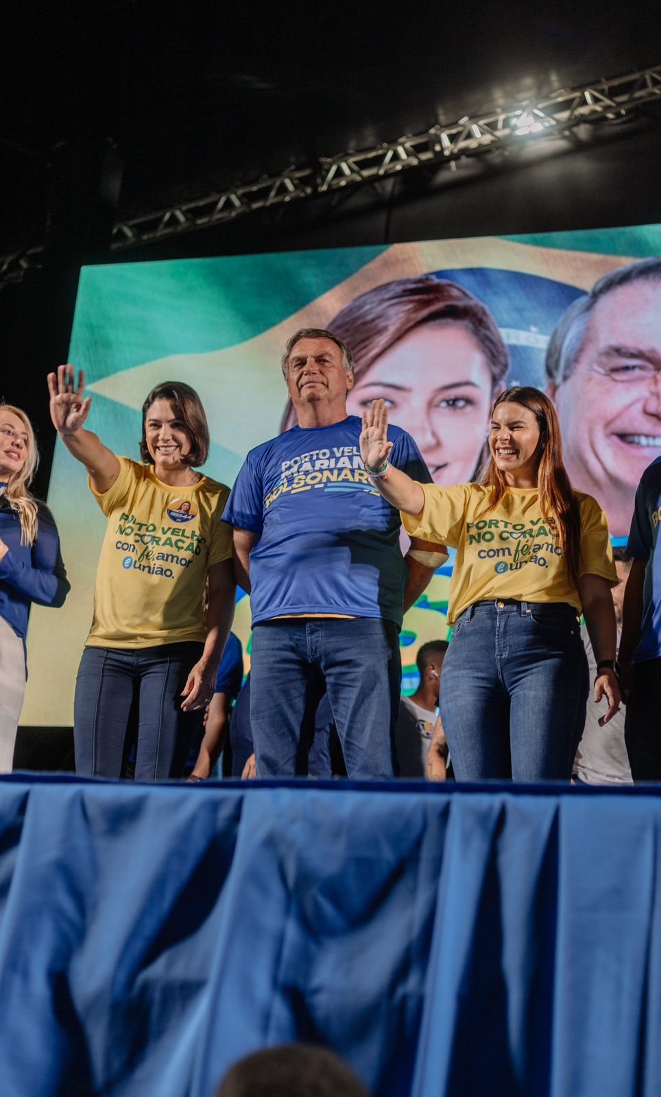 Bolsonaro mobiliza Porto Velho em apoio histórico à candidatura de Mariana Carvalho