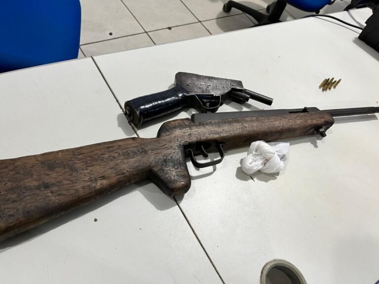 Últimas Notícias 8 Dois homens são presos e adolescente apreendido após tentativa de assalto em Porto Velho