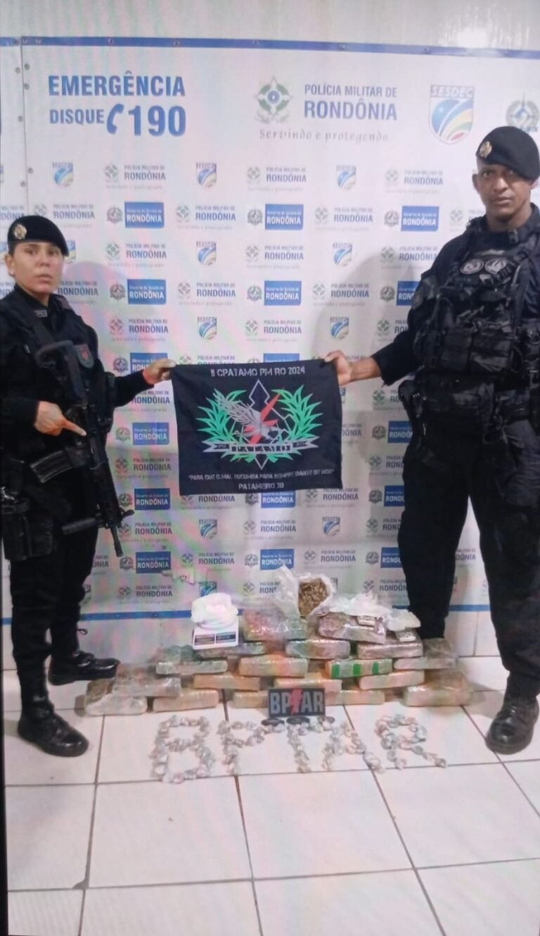 Últimas Notícias 3 Batalhão Tático apreende 20 quilos de drogas no condomínio Orgulho do Madeira