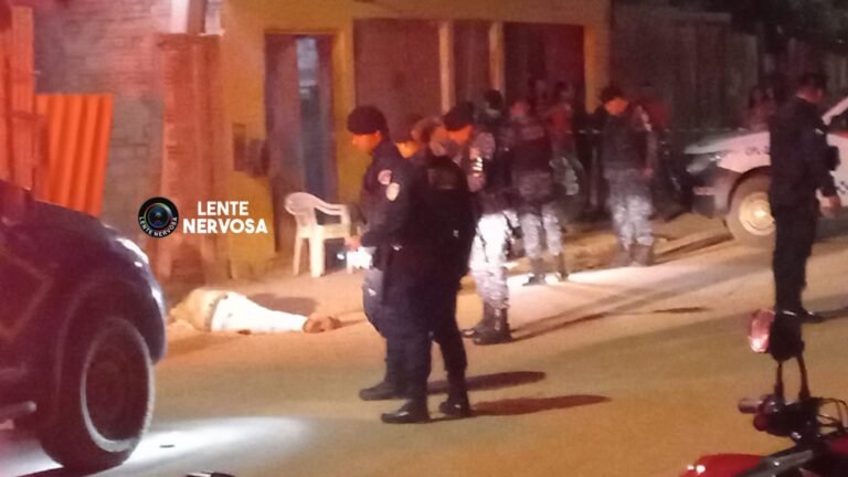 Apenado é executado a tiros na frente da esposa na zona Leste de Porto Velho