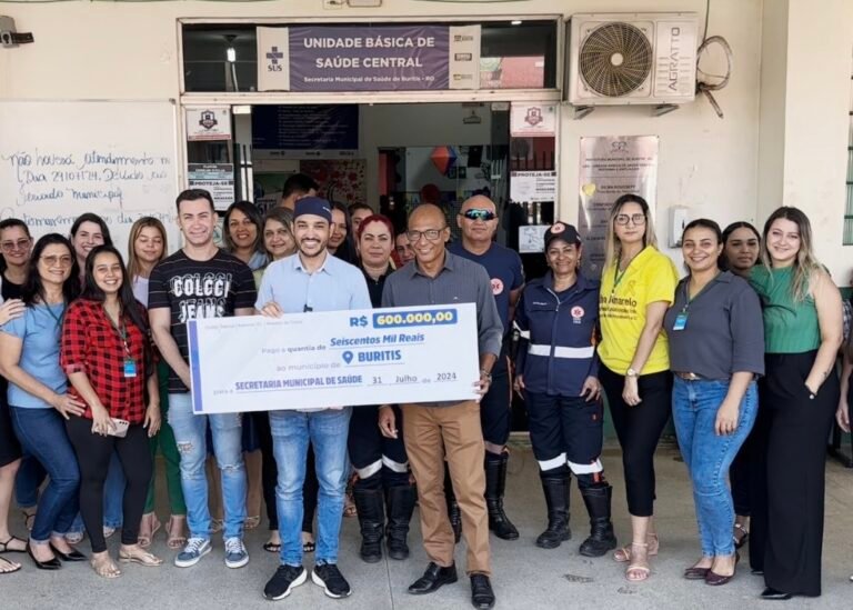 Fernando Máximo destina R$ 600 mil reais para a saúde de Buritis