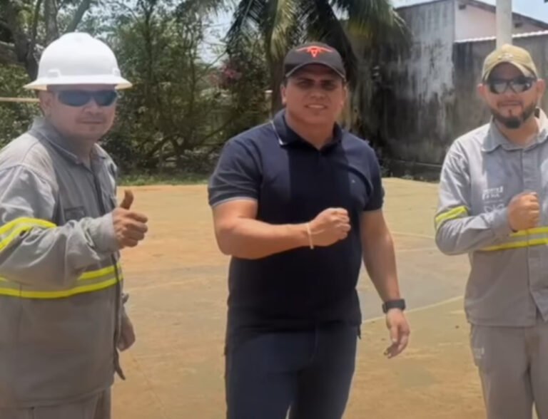 Iluminação é revitalizada em campo na Vila Candelária após solicitação do Vereador Edmilson Dourado