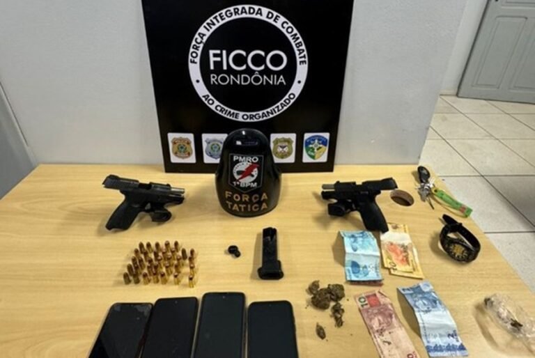 Forças de Segurança prendem integrantes de facção que planejavam ataques em Porto Velho