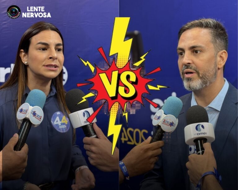 Primeiro debate do segundo turno entre Mariana e Léo tem clima de conversa amigável