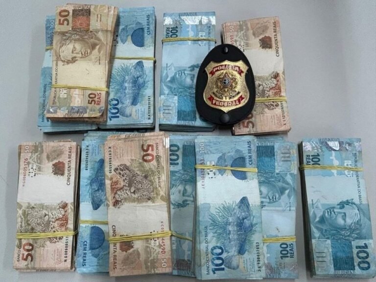 PF apreende R$ 100 mil por suspeita de compra de votos em Porto Velho