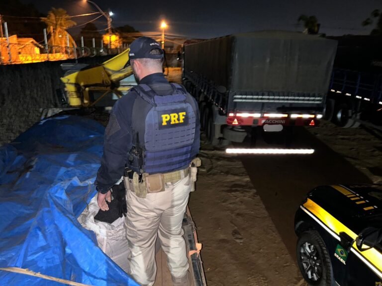 VÍDEO – PRF apreende 6,6 toneladas de cassiterita durante a Operação Echo Norte