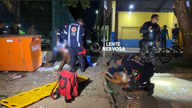 Dois homens são baleados em beco onde “Pit Bull” foi executado semana passada