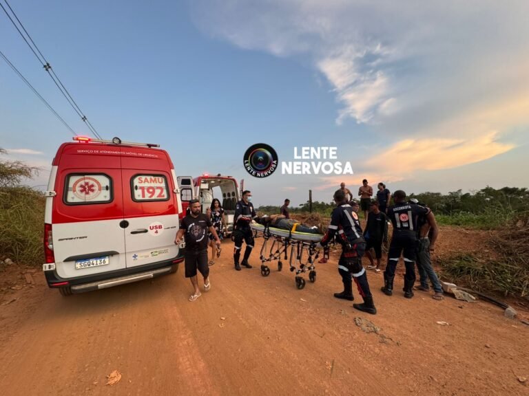 URGENTE – Três pessoas ficam feridas em capotamento na zona sul