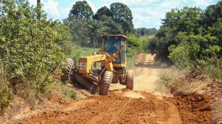 Prefeitura de Porto Velho vai encerrar o ano com mais de 7 mil quilômetros de estradas rurais recuperadas