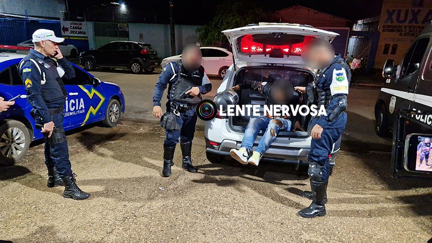 Motoboy é preso em abordagem da PM ao ser flagrado moto clonada