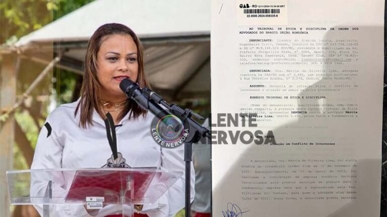 Escândalo em Condomínio: Síndica Advogada é denunciada no MP e OAB/RO por conflito de Interesses – VEJA O VÍDEO