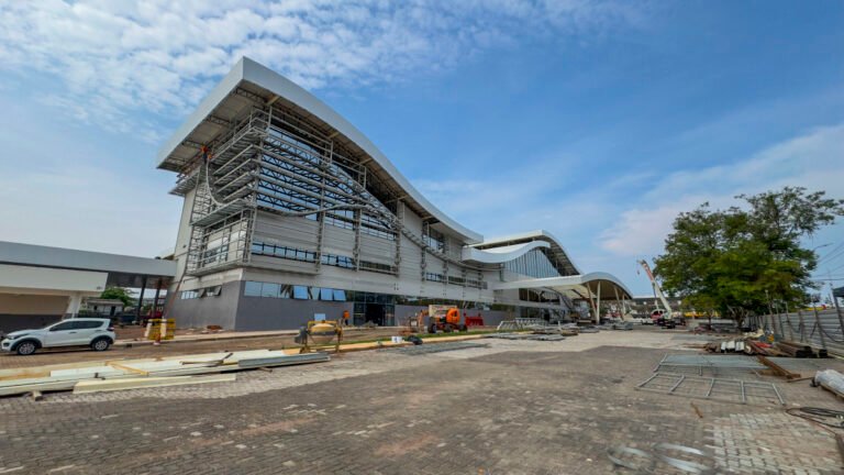 Obras da nova rodoviária de Porto Velho estão 90% executadas