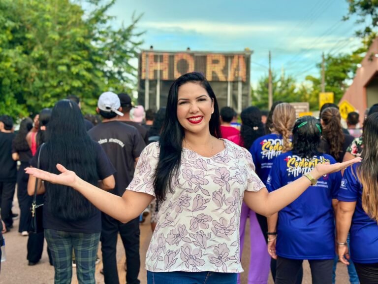 Cristiane Lopes destina emenda para a Marcha pra Jesus em Guajará-Mirim