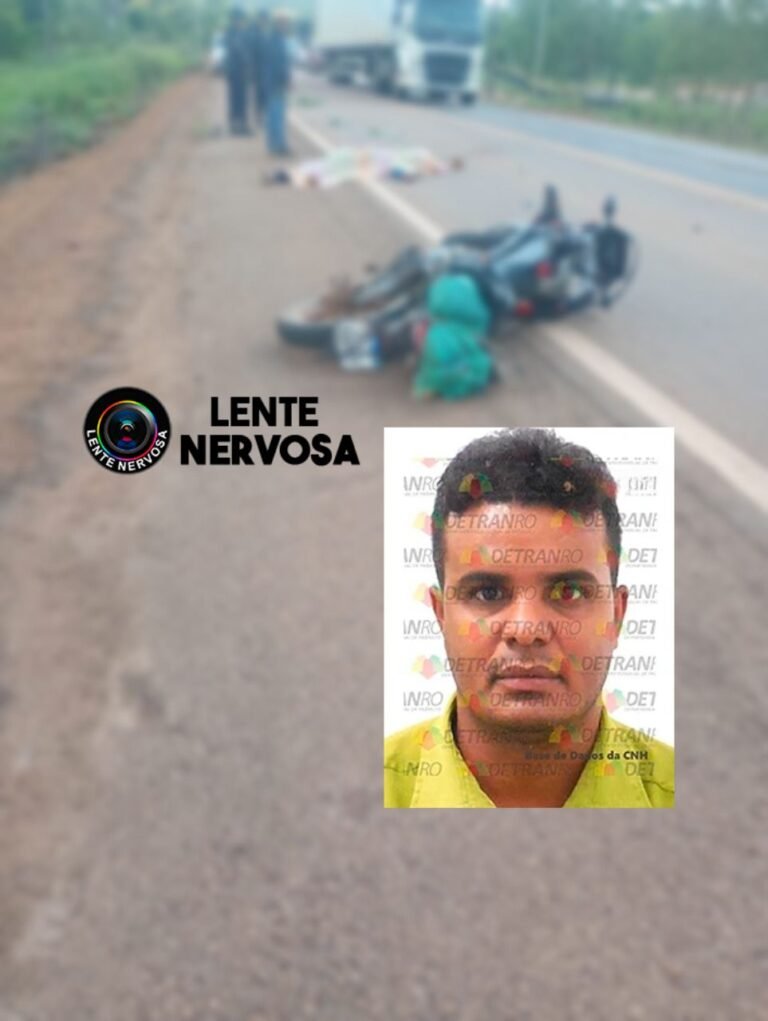 NÃO RESISTIU – Motociclista morre em grave acidente na BR-364