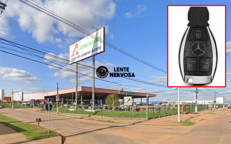 Proprietário de Mercedes Benz oferece R$1.000,00 para quem encontrar chave do veículo