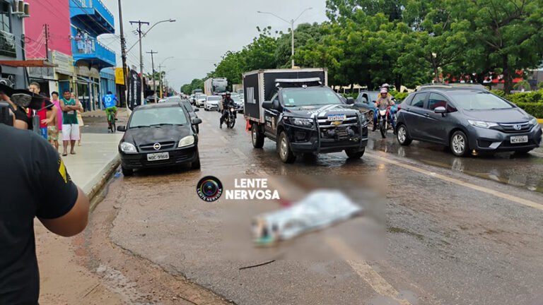 Idoso Vítima Atropelamento Avenida Jorge Teixeira