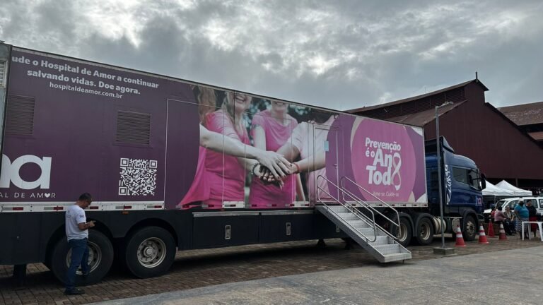 Carreta do Hospital de Amor oferece exames gratuitos no aniversário de instalação de Porto Velho