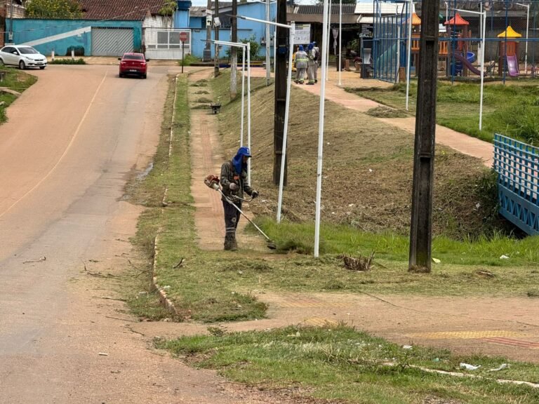 Serviços públicos começam a ser realizados no Ecoparque Pirarucu após solicitação do vereador Edimilson Dourado