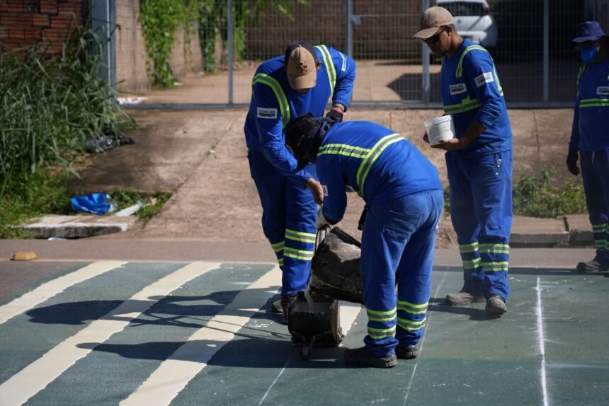 Implantação de sonorizadores entra na fase final em Porto Velho