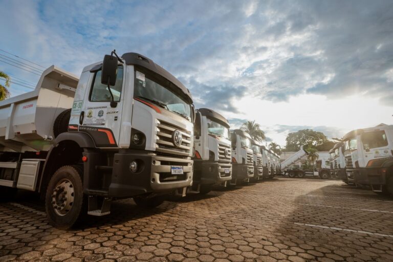 Vereador Edimilson Dourado destaca compra de caminhões basculantes garantindo benefícios aos produtores rurais