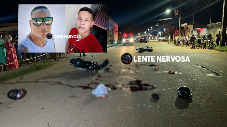 COLISÃO FRONTAL – Ultrapassagem malsucedida resulta em dois mortos na zona leste de Porto Velho