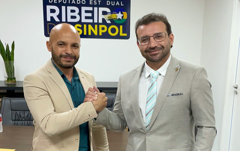 Deputado Ribeiro e presidente da Câmara, Sargento Eliel, debatem melhorias para Guajará-Mirim