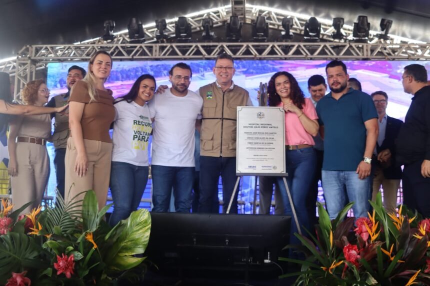 Deputado Ribeiro do Sinpol participa da entrega do Hospital Regional de Guajará-Mirim