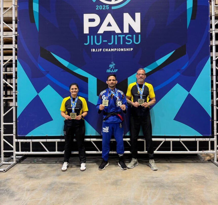 Lutadores de Rondônia conquistam medalhas no Pan-Americano de Jiu-Jitsu nos EUA, com incentivo do “Pró-Atleta”