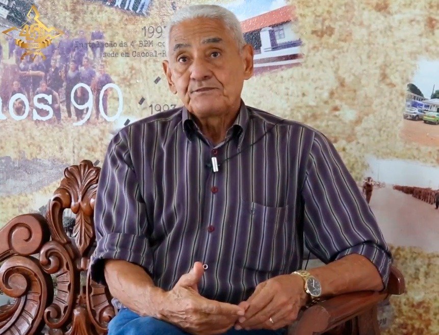 LENDA - Morre em Porto Velho o Coronel Ferro, primeiro Rondoniense a comandar a Polícia Militar no estado