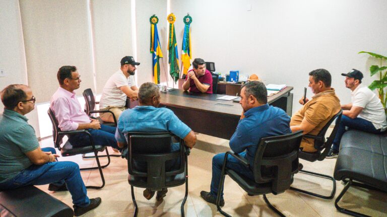 Deputado Nim Barroso discute demandas com prefeito de São Francisco do Guaporé