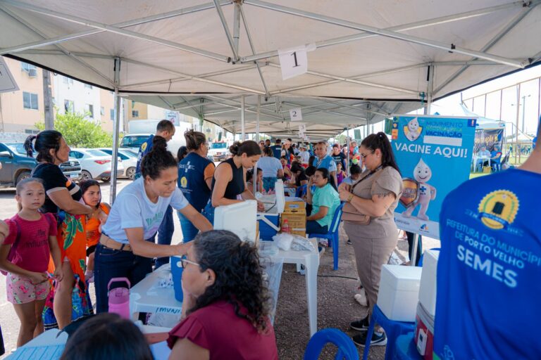 “Vem com a Prefeitura” leva cidadania, saúde e lazer ao Residencial Orgulho do Madeira