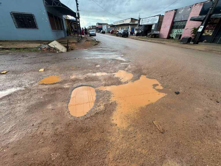 Vereador Edimilson Dourado solicita tapa-buracos e reparos em boca de lobo na Zona Sul de Porto Velho