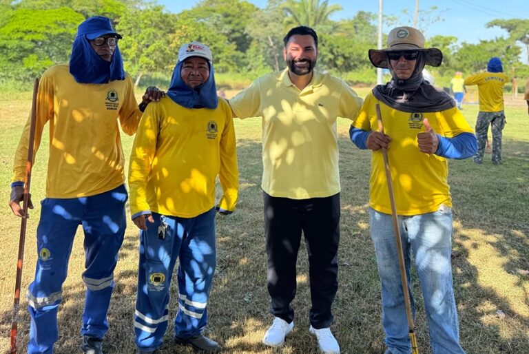 MARCOS COMBATE: Vereador realiza ação no Residencial Cristal da Calama com a prefeitura