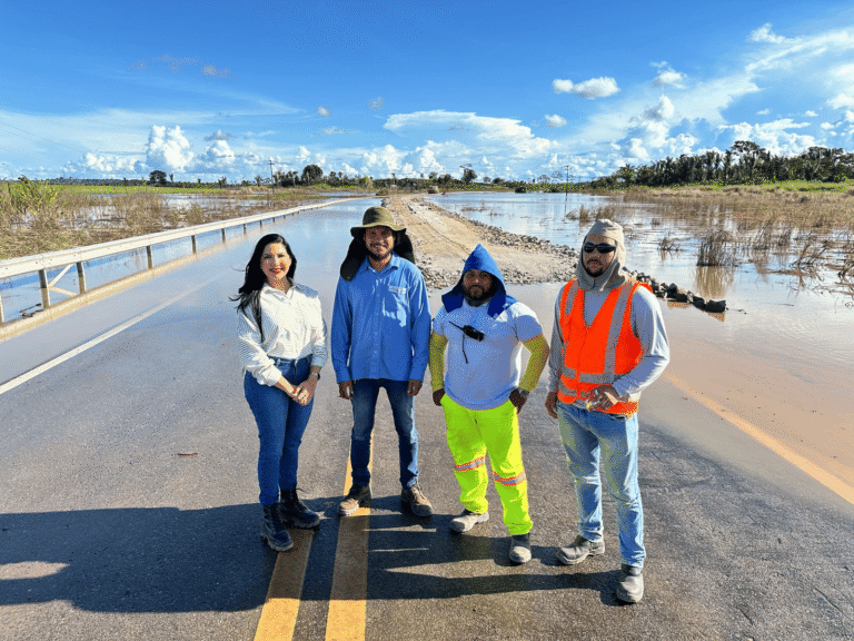 Cristiane Lopes solicita e o DNIT realiza o Alteamento da BR-425