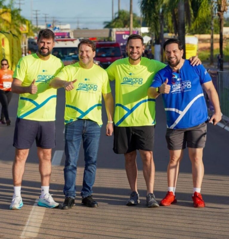 Deputado Nim Barroso participa da Corrida Internacional do Marco Zero e destaca importância histórica do evento para Ji-Paraná