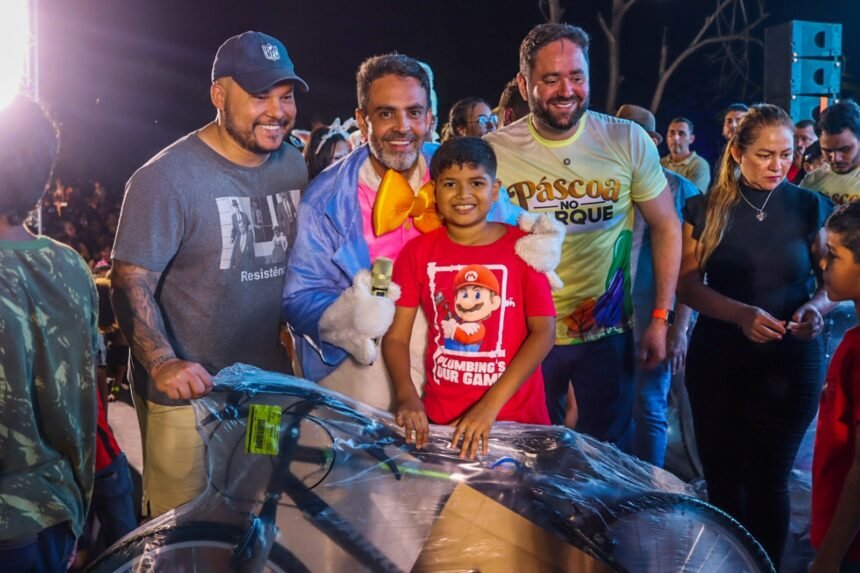 PÁSCOA NO PARQUE - Primeiro dia do evento reuniu mais de 25 mil pessoas no Parque da Cidade 2 PÁSCOA NO PARQUE - Primeiro dia do evento reuniu mais de 25 mil pessoas no Parque da Cidade