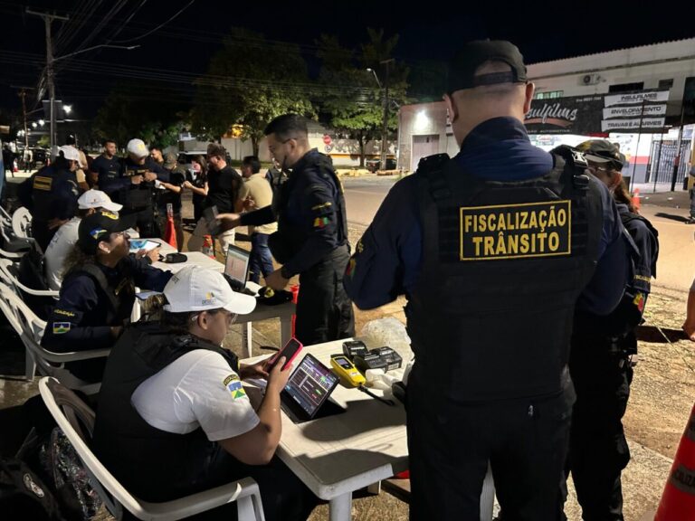 LEI SECA: Quase 60 motoristas são presos por embriaguez no final de semana em Porto Velho