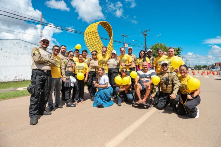 Campanha é lançada em Porto Velho com foco na redução de acidentes de trânsito e proteção à vida