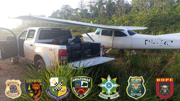 Forças de Segurança apreendem 300 kg de cocaína em operação conjunta na região norte