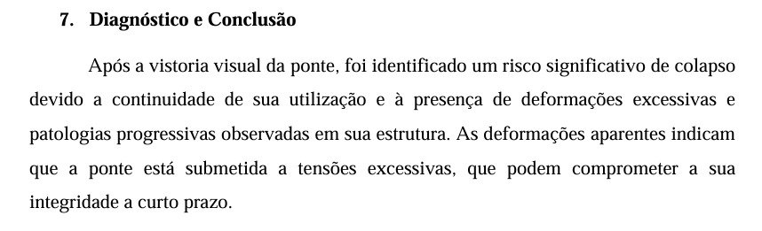 CREA-RO identifica risco significativo na ponte sobre o Rio Candeias, em relatório entregue ao MPF