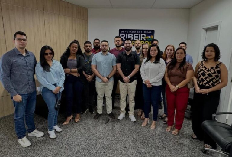 Aprovados no concurso da Polícia Civil de Rondônia se reúnem no gabinete do Deputado Ribeiro do Sinpol