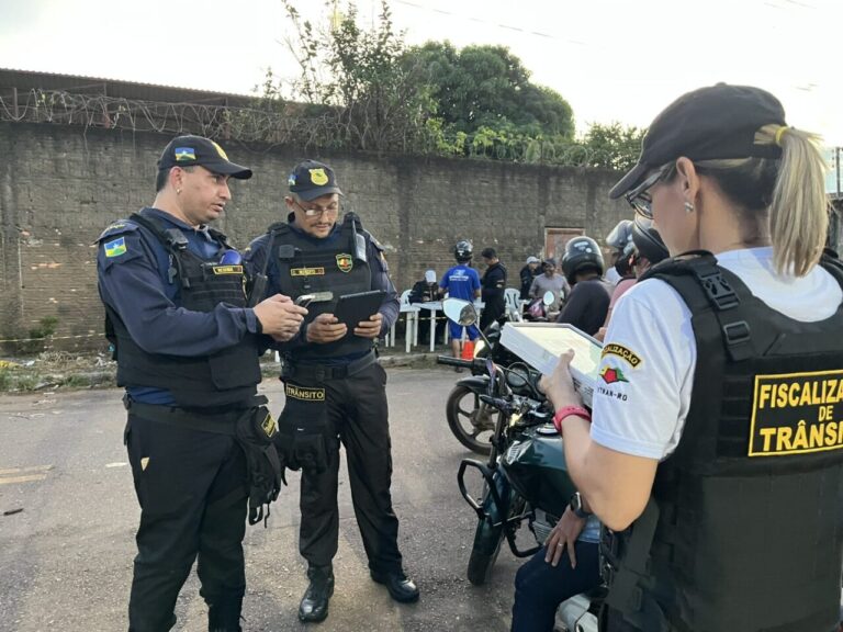 Operação do Detran-RO flagra número recorde de condutores inabilitados em Porto Velho