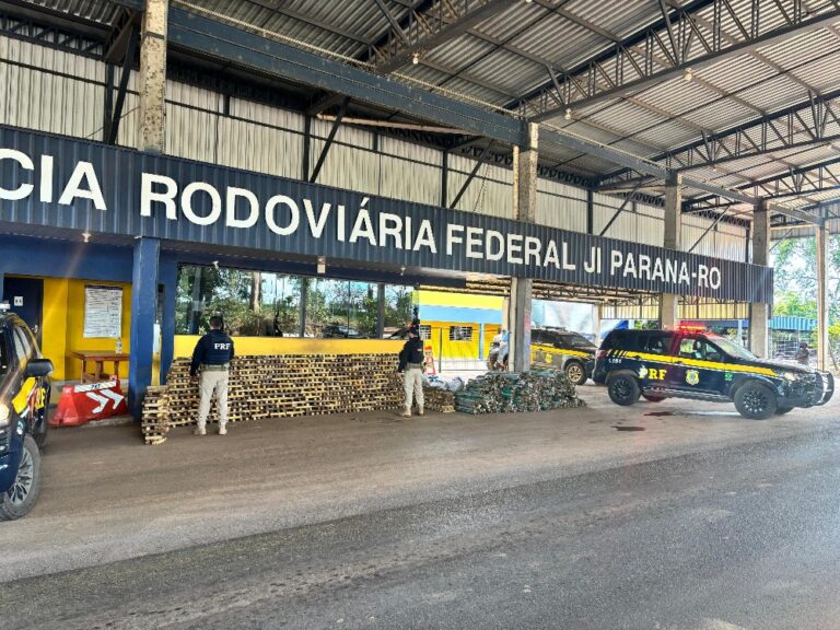 PRF apreende mais de duas toneladas de drogas em Rondônia