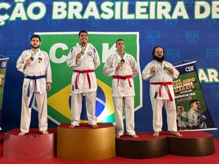 Rondônia conquista cinco medalhas no Campeonato Brasileiro de Karatê com suporte do governo do estado