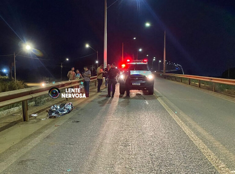 Pedestre morre ao ser atropelado por ônibus escolar na ponte sobre o Rio Madeira