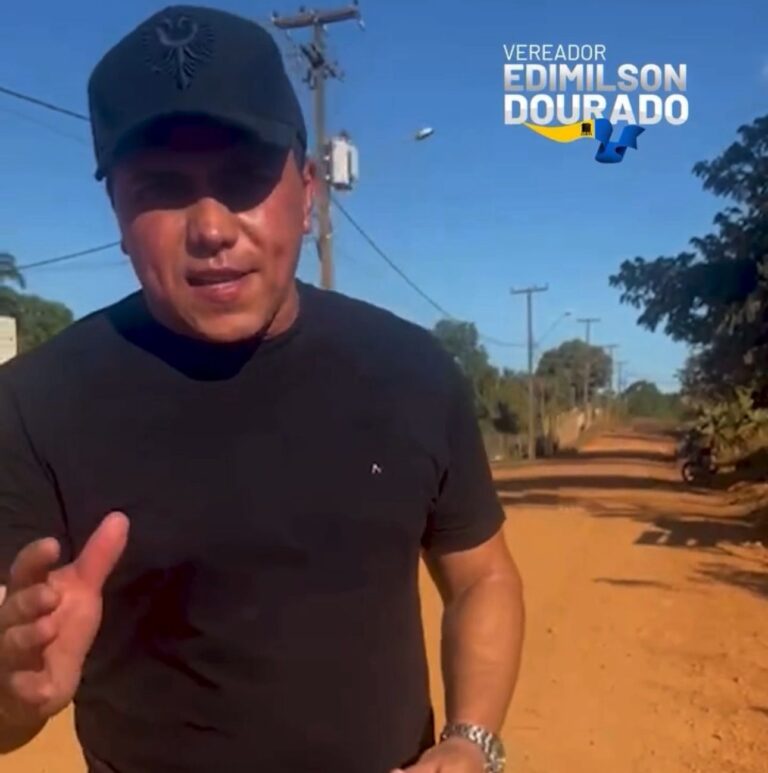 Vereador Edimilson Dourado acompanha serviços da Semagric na Comunidade de Cujubim Grande