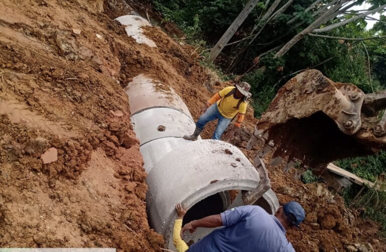 Ponte precária é substituída no bairro Nova Esperança, em Porto Velho