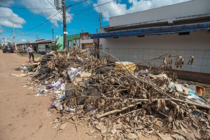 Prefeitura solicita aos moradores que aguardem o aviso da Semusb para retirar os entulhos dos quintais